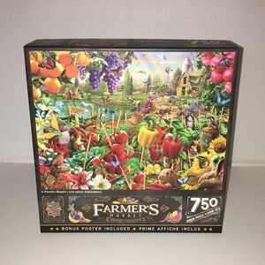 FARMERS MARKET 750 PC PUZZLE BY ADRIEN CHESTERMAN